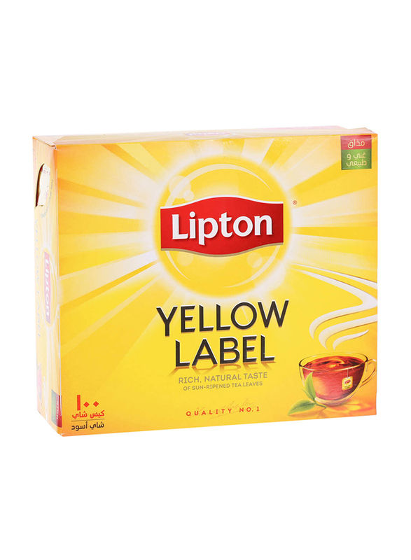 Lipton Yellow Label Black Tea 100 Bags